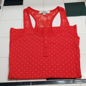 Lei muscle/tank top NWT
